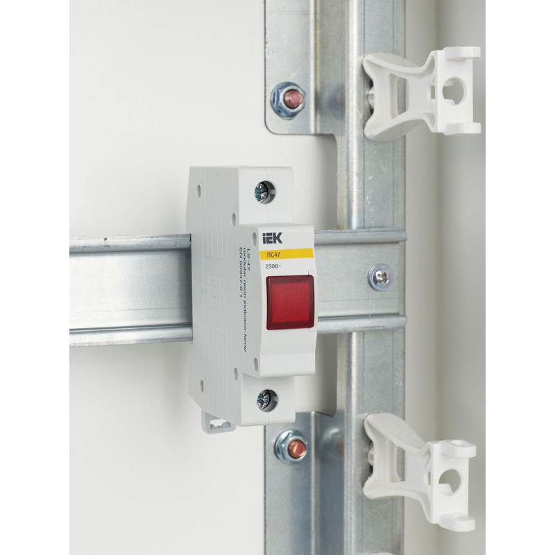 Лампа сигнальная ЛС-47 неон красная IEK