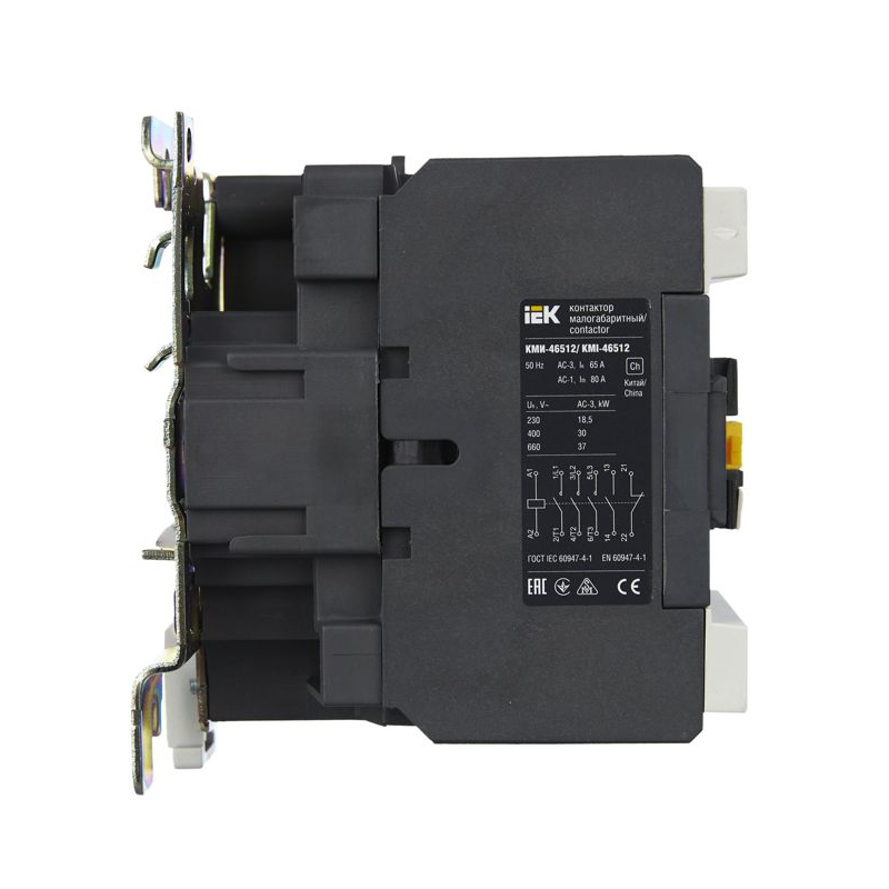 Контактор КМИ-46512 65А 230В/АС3 1NO;1NC IEK