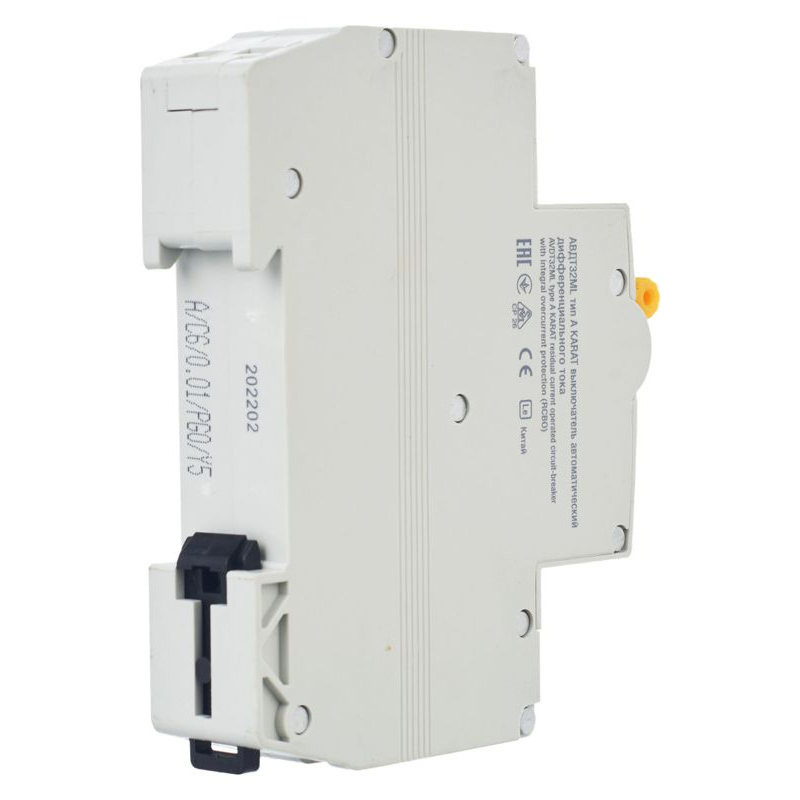 Выключатель автоматический дифференциального тока АВДТ32ML тип A С6 10мА KARAT IEK