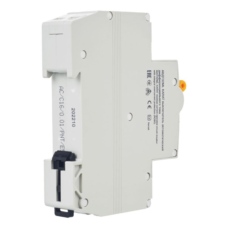 Выключатель автоматический дифференциального тока АВДТ32МL C16 10мА KARAT IEK