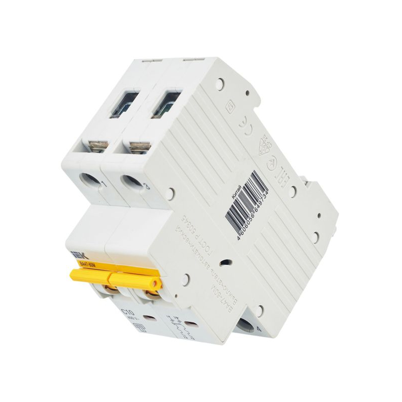 KARAT Автоматический выключатель ВА47-60M 2P C 10А 6кА IEK