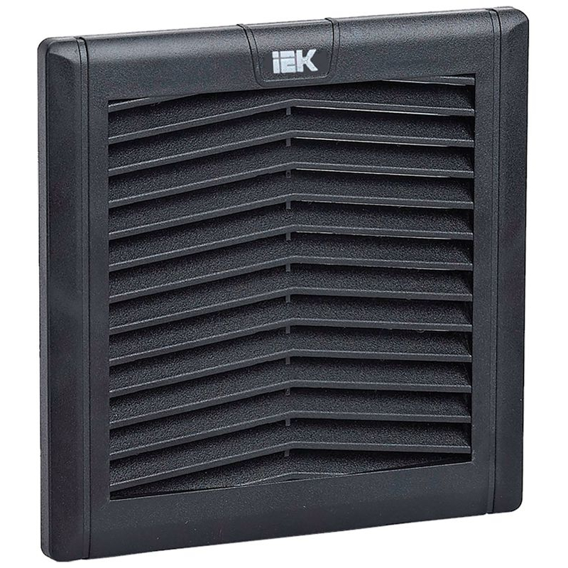 Фильтр с решеткой для вентилятора ВФИ 65-105м3/час черный IEK
