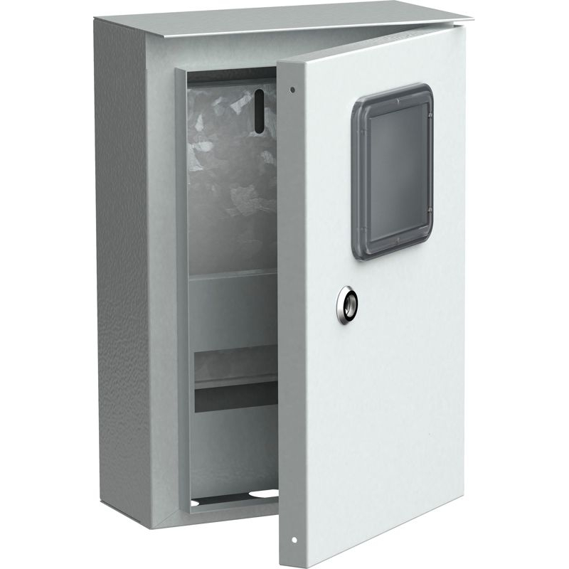 TITAN Корпус металлический коттеджный ЩУРн-1/9 (370х250х135мм) У1 IP54 IEK