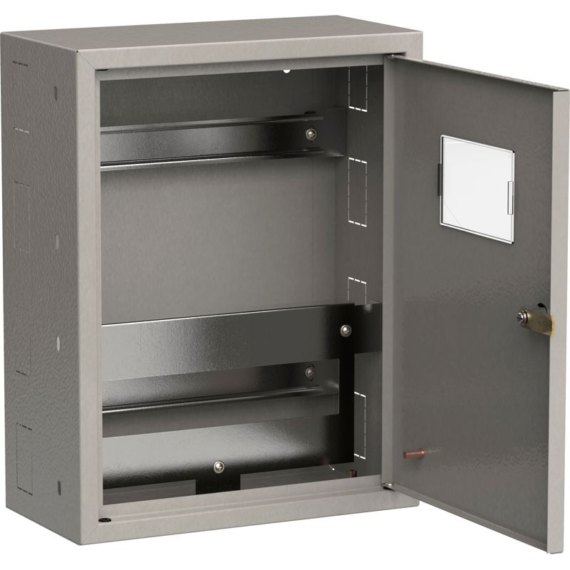 Ящик учетно-распределительный ЯУР-380-300 с двумя DIN-рейками (385х300х150мм) УХЛ3 IP31 IEK