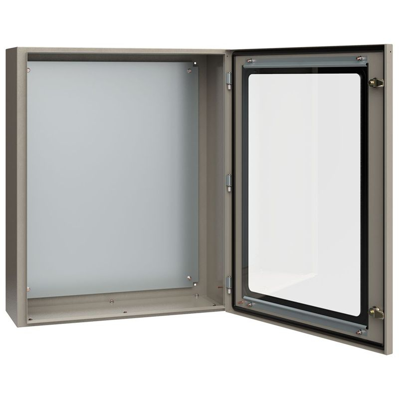 Корпус металлический ЩМП-4-0 (800х650х250мм) У2 IP54 прозрачная дверь IEK