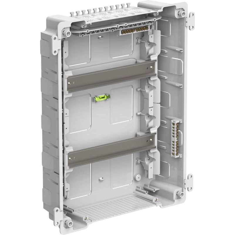 KREPTA Корпус пластиковый ЩРВ-П-24 белая дверь IP40 IEK