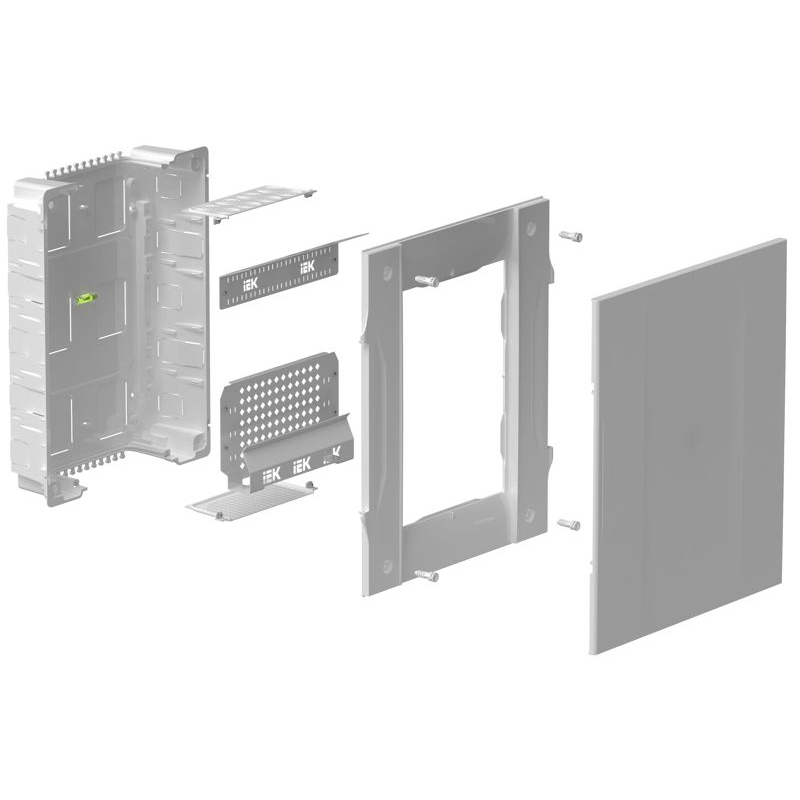 KREPTA Корпус пластиковый мультимедиа встраиваемый 470х410мм IEK