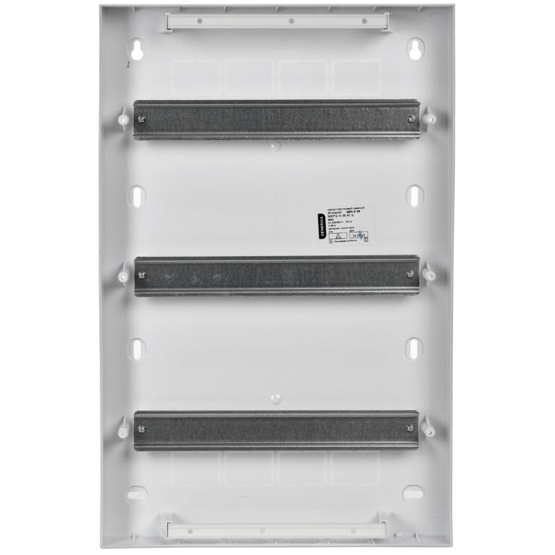 Корпус пластиковый ЩРН-П-36 черная прозрачная дверь IP41 GENERICA