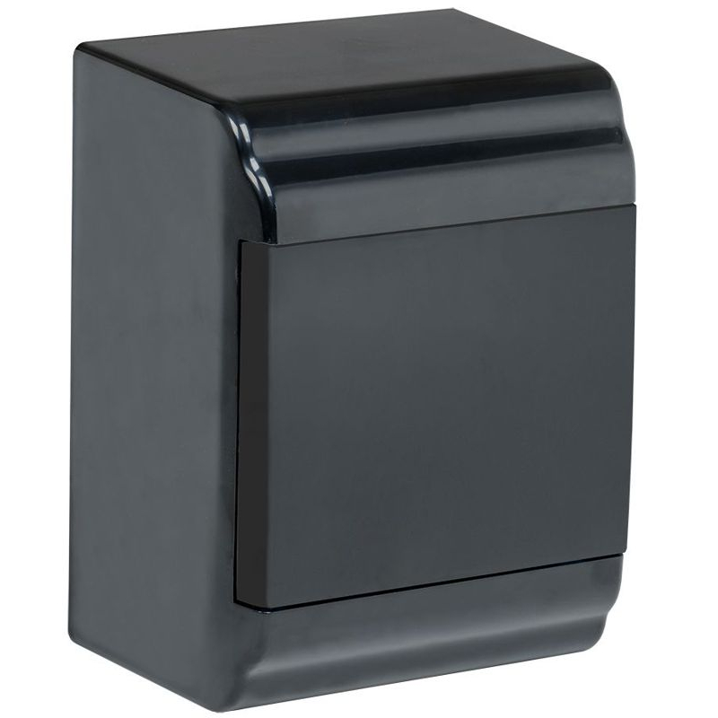 PRIME Корпус пластиковый ЩРН-П-4 модуля навесной черный IP41 IEK