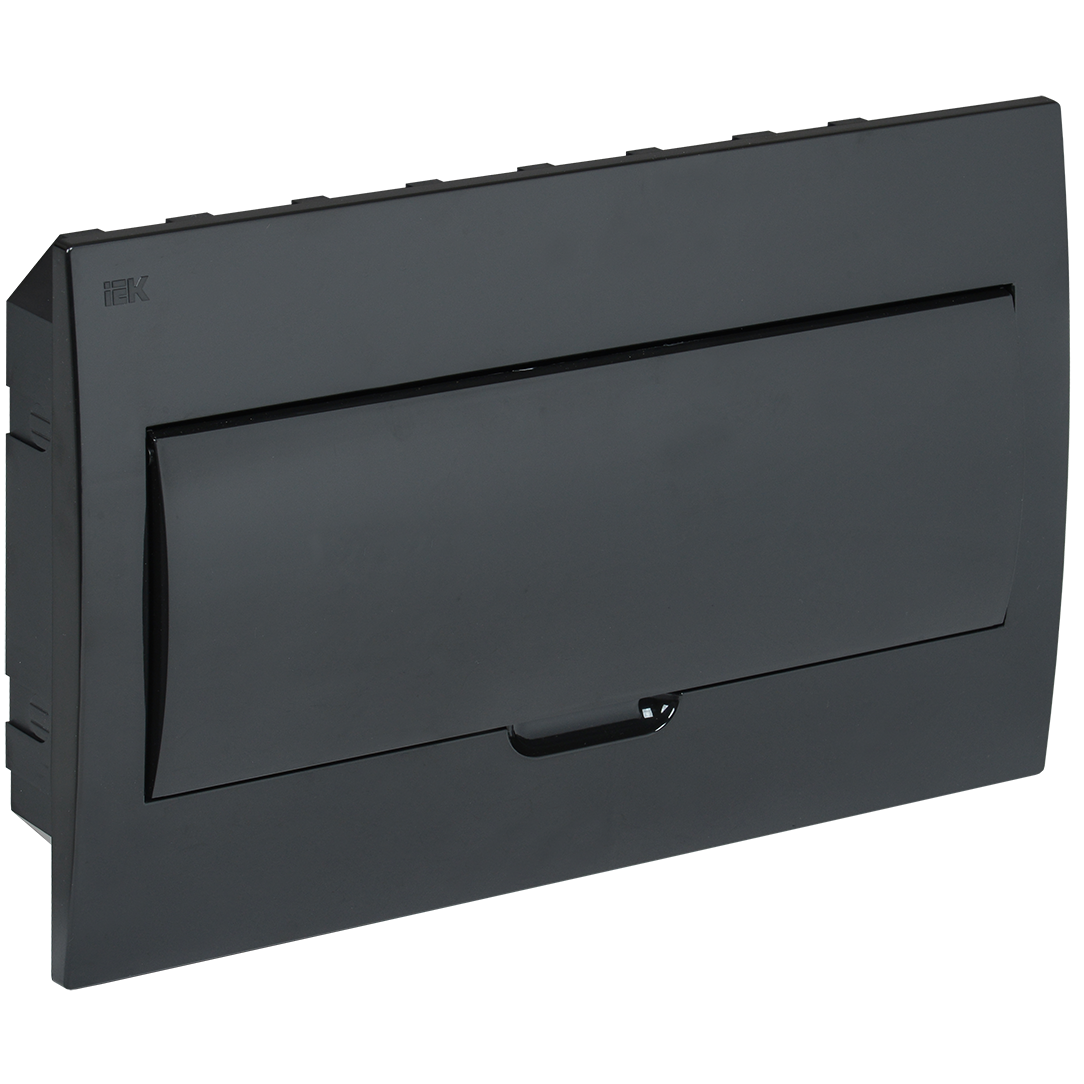 KREPTA 3 Корпус пластиковый ЩРВ-П-18 IP41 черная дверь черный IEK