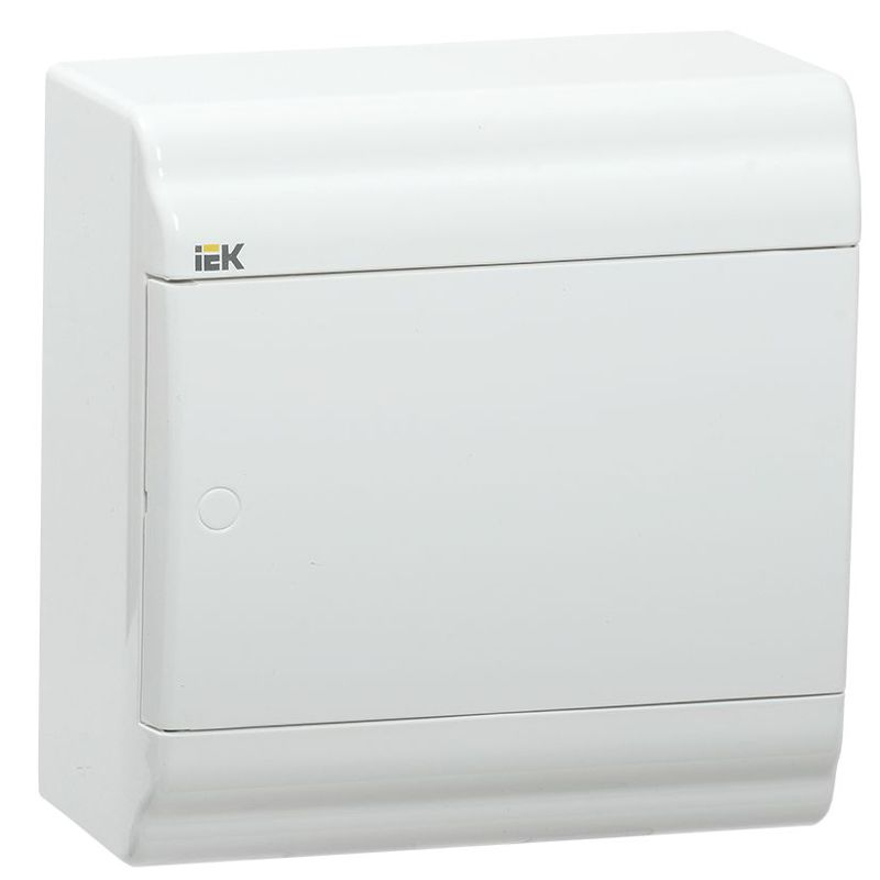 PRIME Корпус пластиковый ЩРН-П-6 модулей навесной белый/белая дверь IP41 IEK