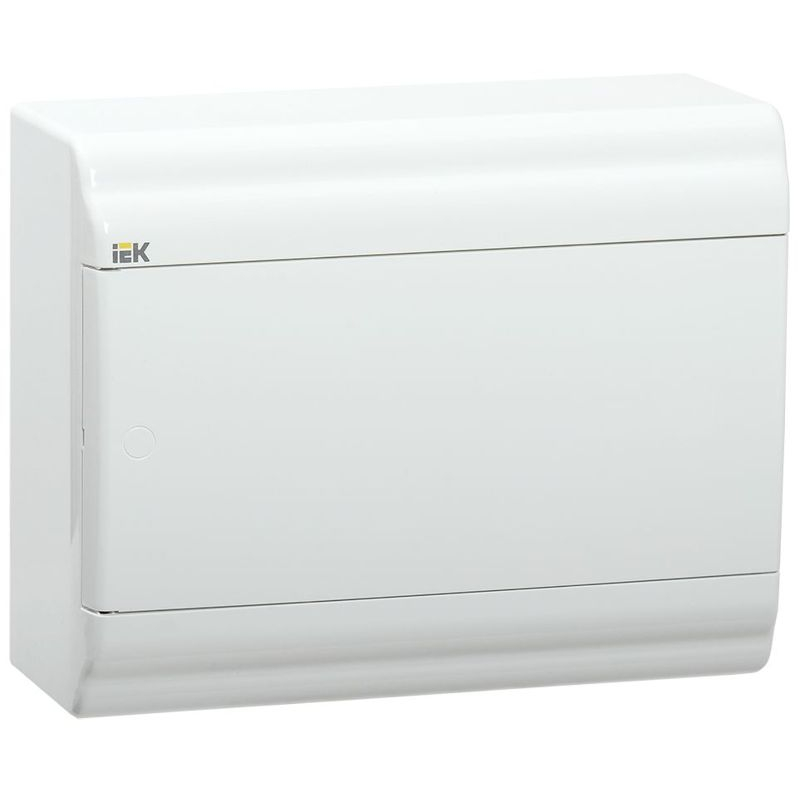 PRIME Корпус пластиковый ЩРН-П-9 модулей навесной белый/белая дверь IP41 IEK