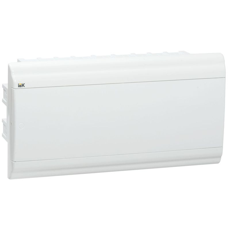 PRIME Корпус пластиковый ЩРВ-П-18 модулей встраиваемый белый/белая дверь IP41 IEK