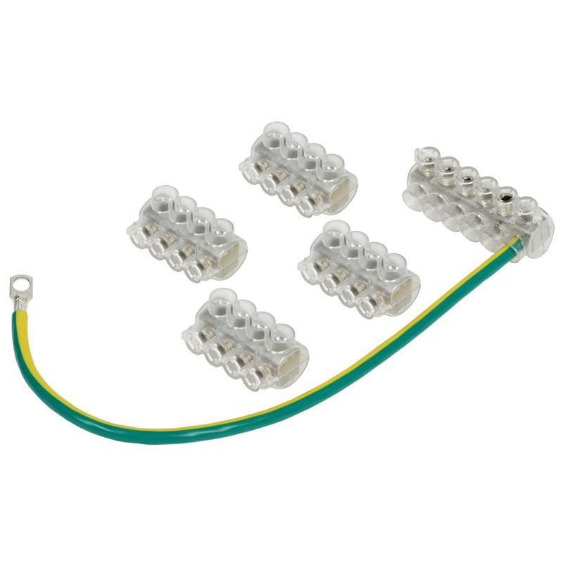 Набор колодок клеммных НК-2 (4xKE10.1+KE10.3, SV15.5) IEK