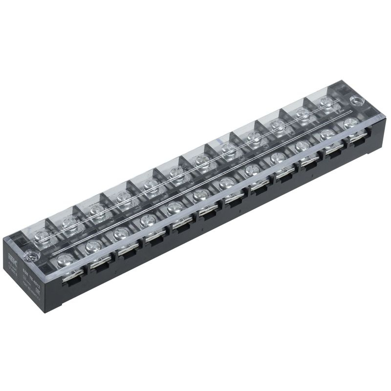 Блок зажимов наборный БЗН ТВ-4512 4,5мм2 45А 12 пар IEK