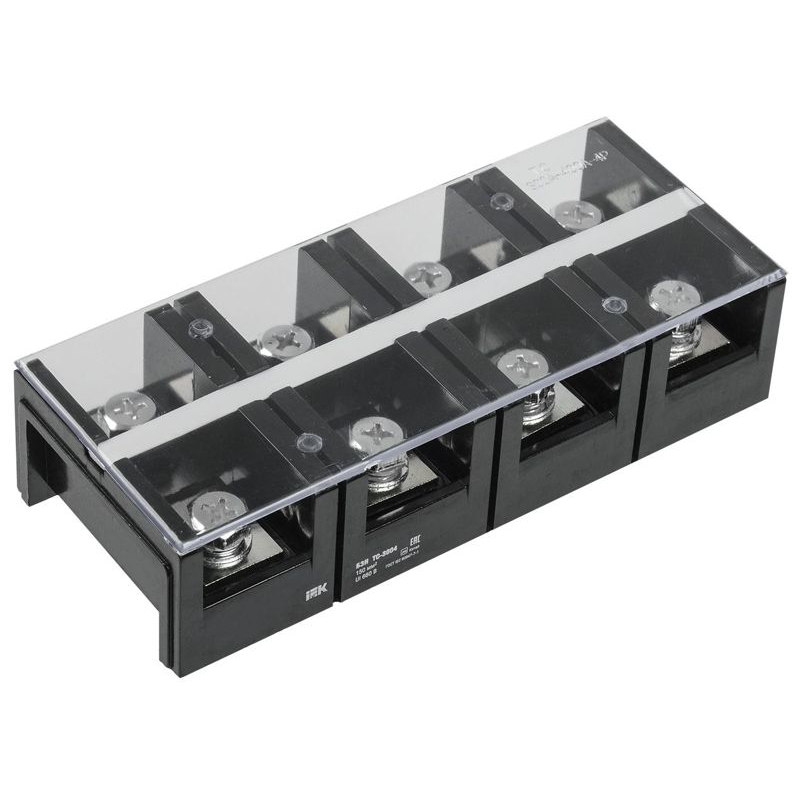 Блок зажимов наборный БЗН ТС-603 16мм2 60A 3 пары IEK