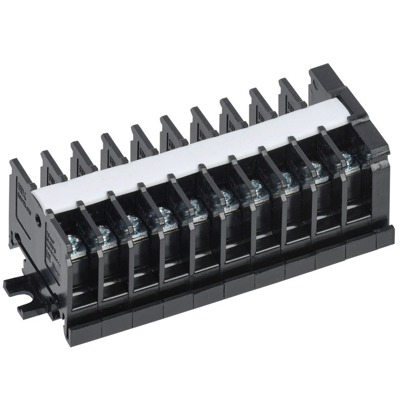 Блок зажимов наборный БЗН TK-010 1,5мм2 10А на DIN-рейку 10 пар IEK