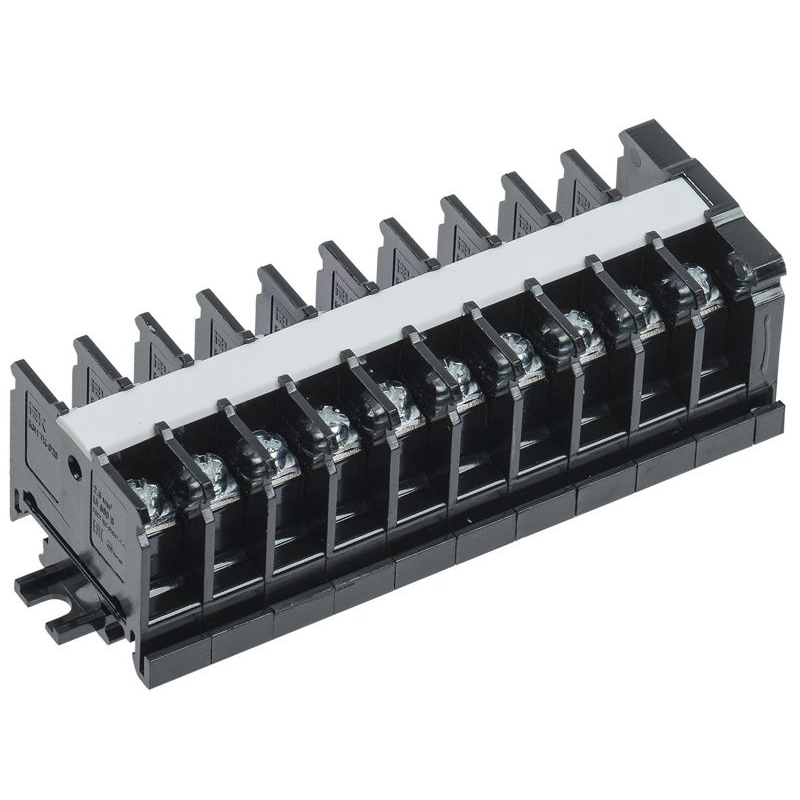 Блок зажимов наборный БЗН TK-020 2,5мм2 20А на DIN-рейку 10 пар IEK
