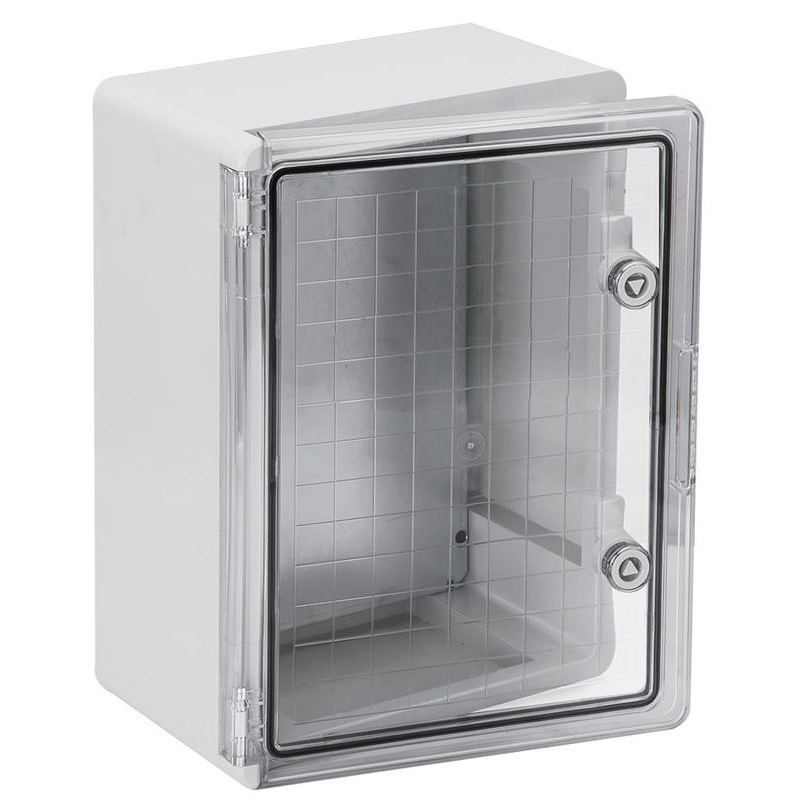 Корпус пластиковый ЩМПп 400х300х170мм прозрачная дверь УХЛ1 IP65 IEK