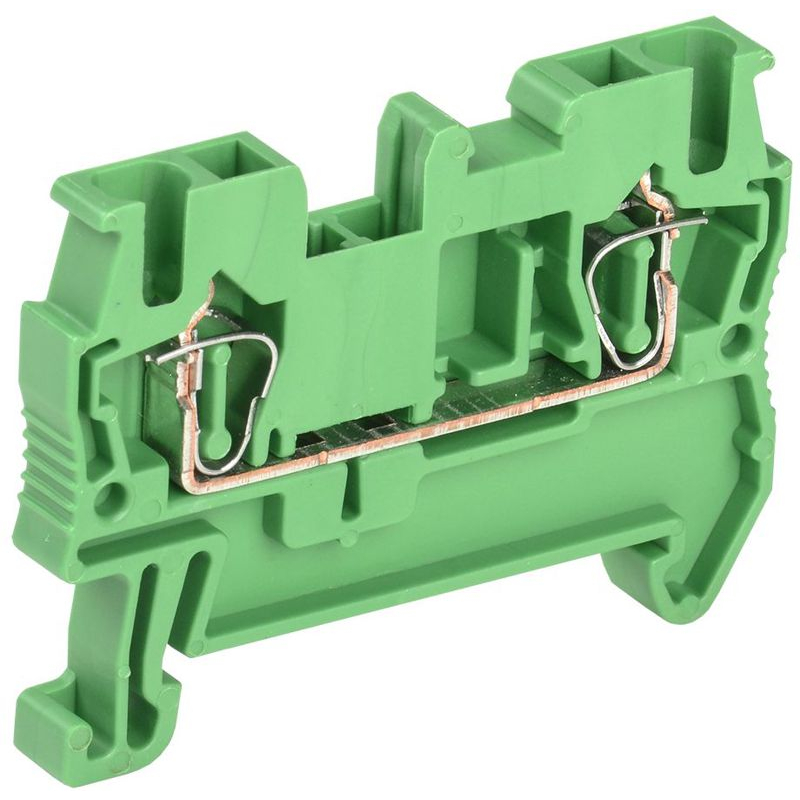 Клемма пружинная КПИ 2в-1,5 17,5А зеленая IEK