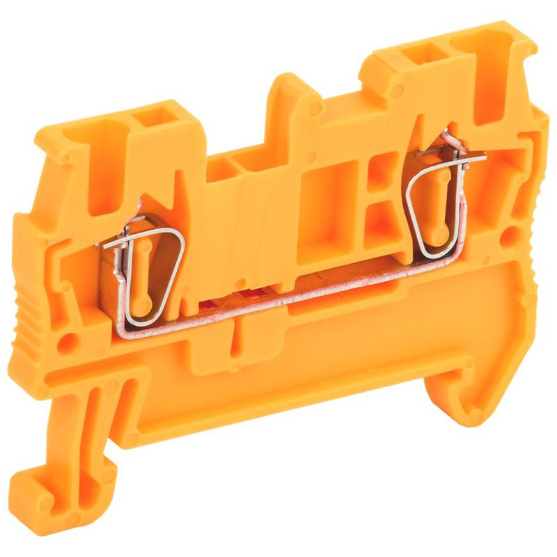 Клемма пружинная КПИ 2в-1,5 17,5А оранжевая IEK