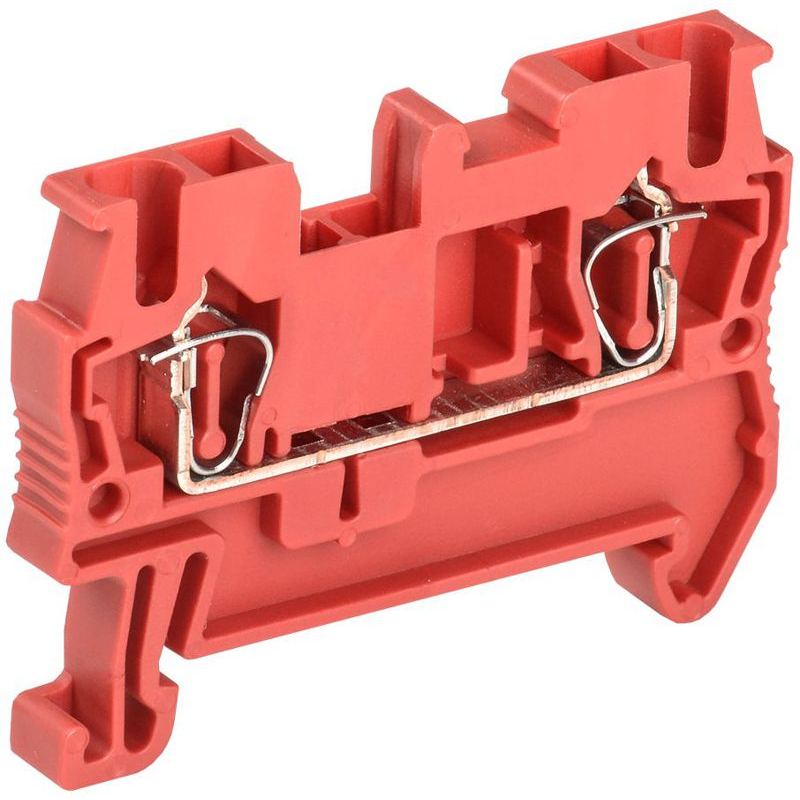 Клемма пружинная КПИ 2в-2,5 31А красная IEK