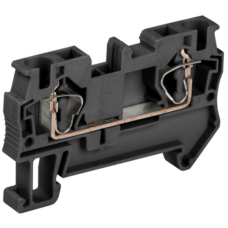 Клемма пружинная КПИ 2в-4 41А черная IEK