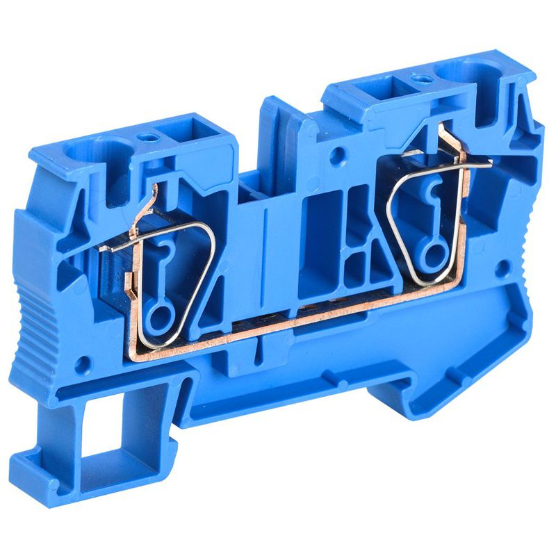 Клемма пружинная КПИ 2в-6 57А синяя IEK