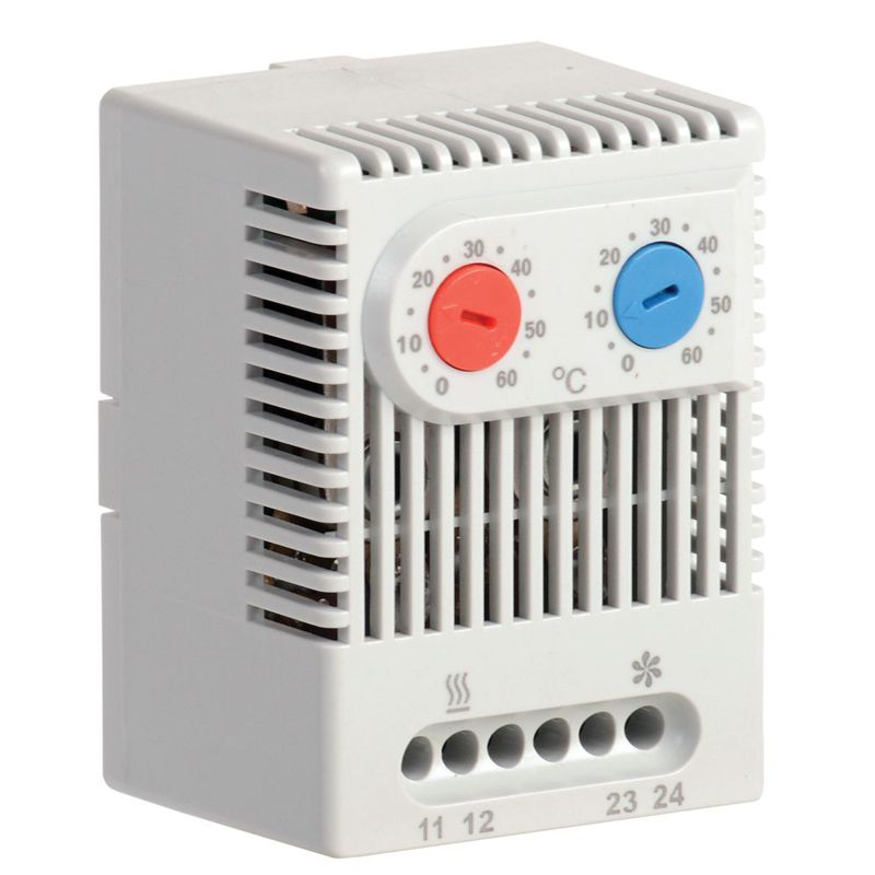 Термостат двухканальный УККт от 0 до +60°C NO+NC IEK