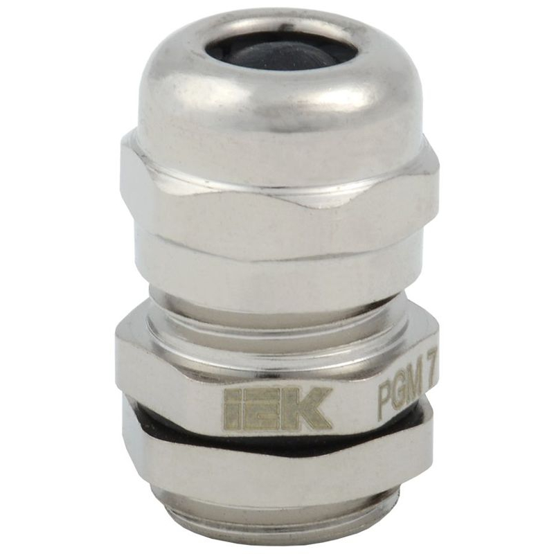Сальник PGM 7 металлический диаметр проводника 3-6мм IP68 IEK