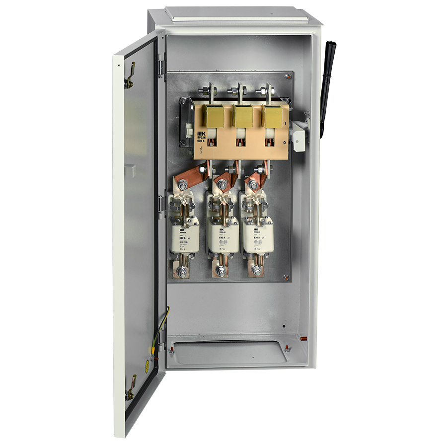 Ящик с рубильником и предохранителями ЯРП-630А-1 У1 IP54 IEK