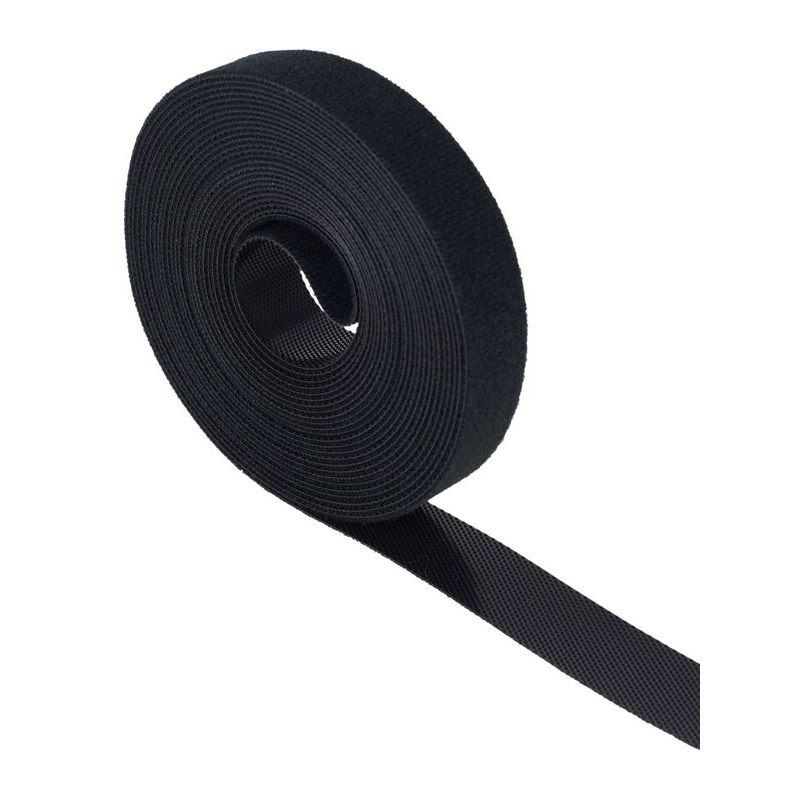 Хомут-липучка ХКл 16мм черный (5м/ролл) IEK