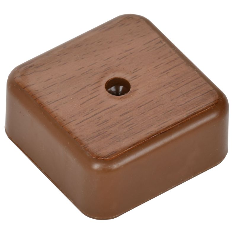 Коробка распаячная КМ41205-05 для открытой проводки безгалогенная (HF) 50х50х20мм дуб IEK