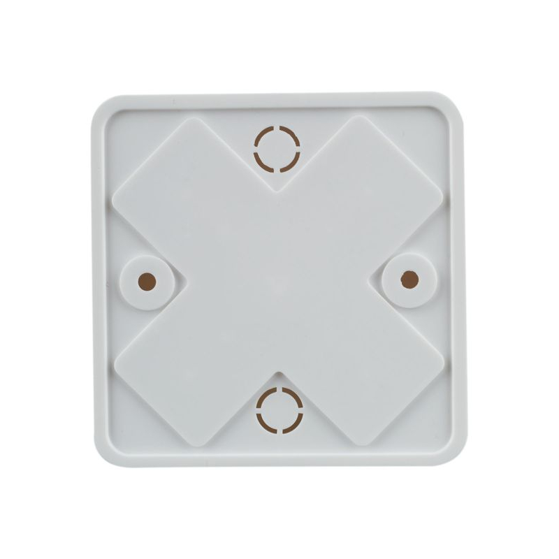 Коробка распаячная КМ41211-01 для открытой проводки безгалогенная (HF) 75х75х20мм белая IEK