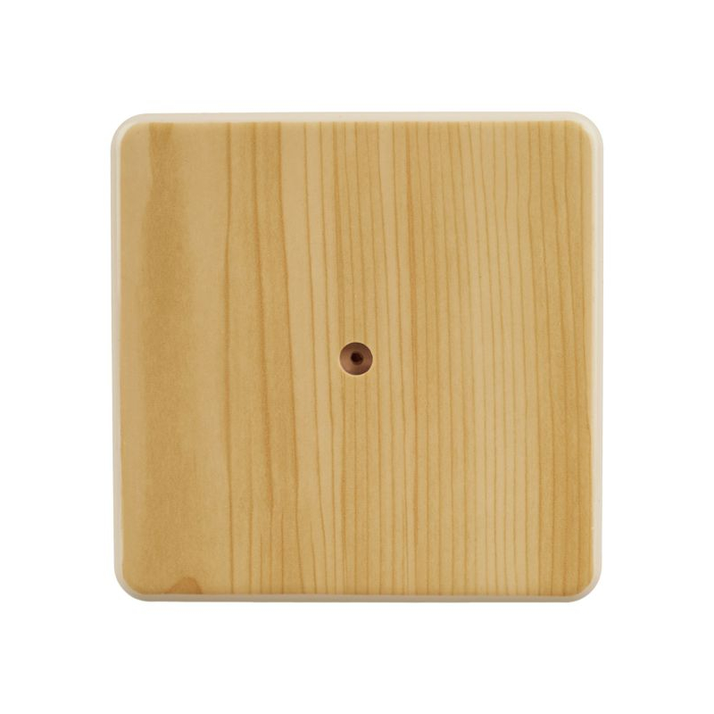 Коробка распаячная КМ41218-04 для открытой проводки безгалогенная (HF) 100х100х29мм сосна IEK