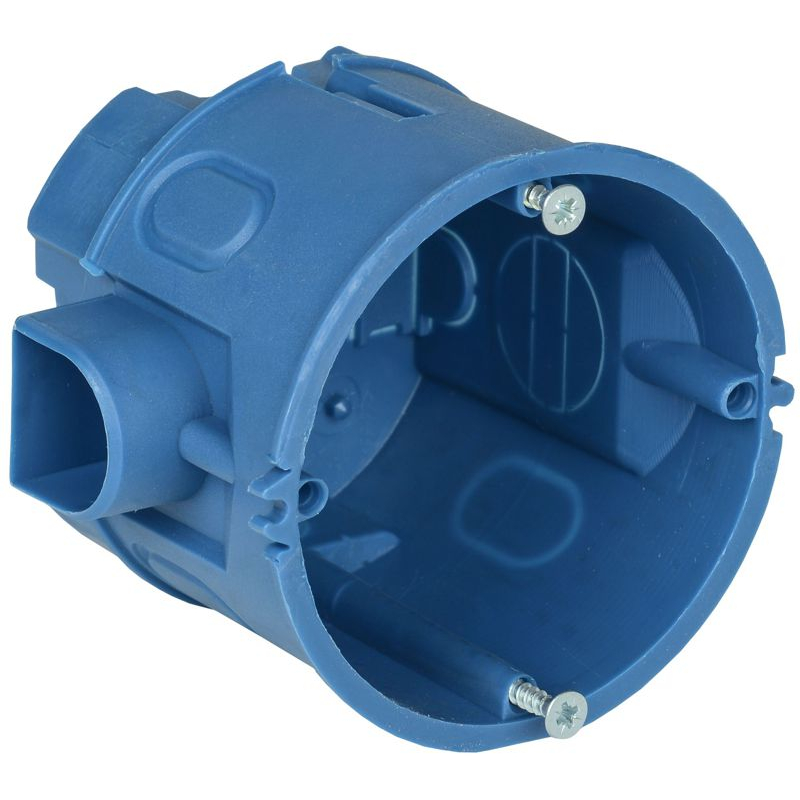 Коробка установочная СЗ блочная для твердых стен D=68х60мм (со стыковочными узлами) GENERICA