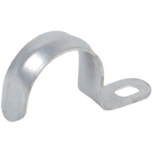 ELASTA Скоба металлическая однолапковая d=31-32мм с крепежным отверстием 8х6 IEK