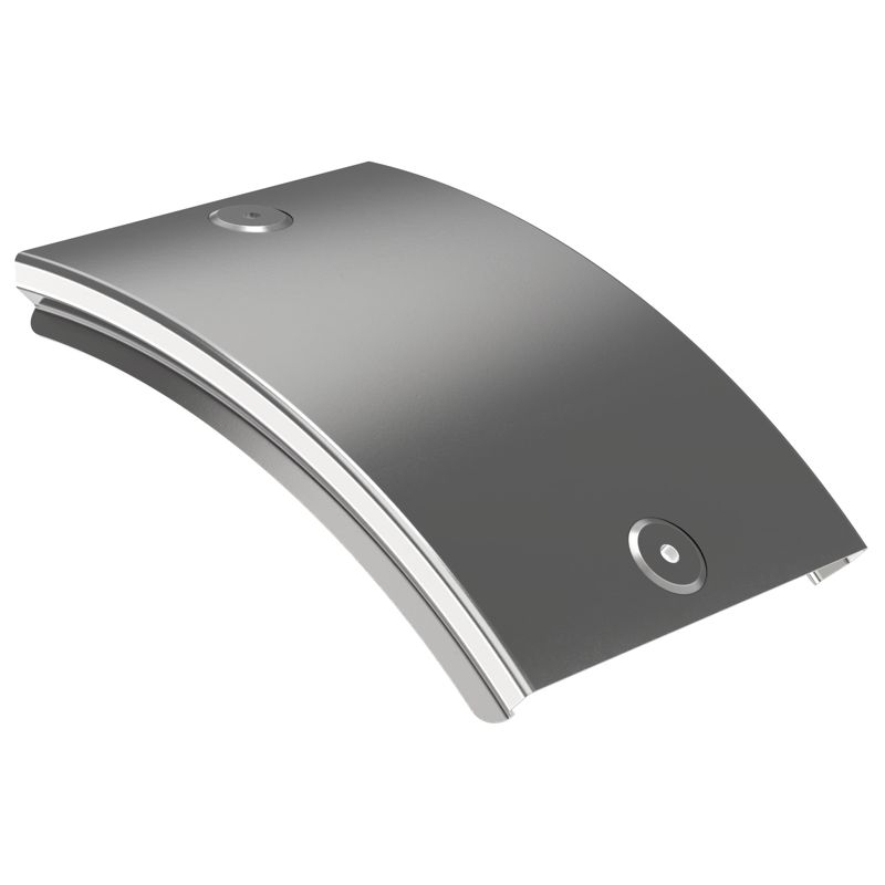 Крышка поворота плавного 45град вертикального внешнего (тип В20) ESCA 100мм IEK