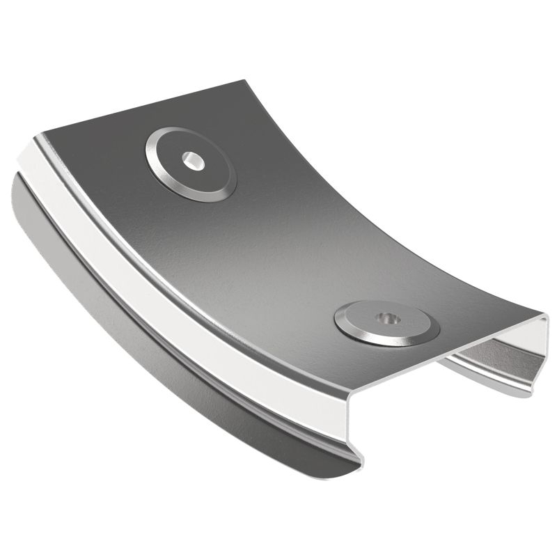 Крышка поворота плавного 45град вертикального внутреннего (тип В10) ESCA 80мм IEK