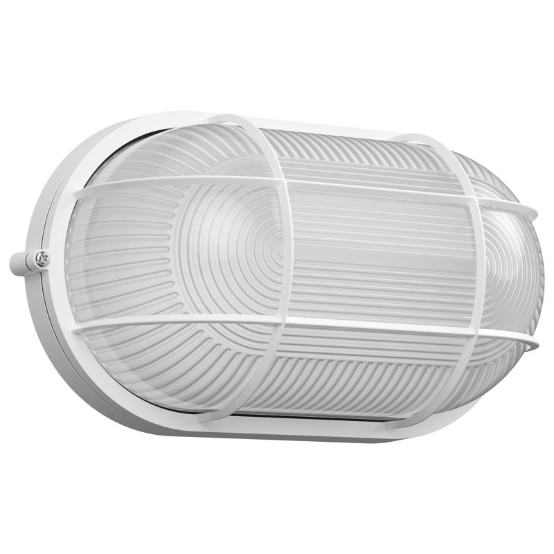 Светильник НПП1202 овал с решеткой 100Вт IP54 белый IEK Светильник НПП1202 овал с решеткой 100Вт IP54 белый IEK