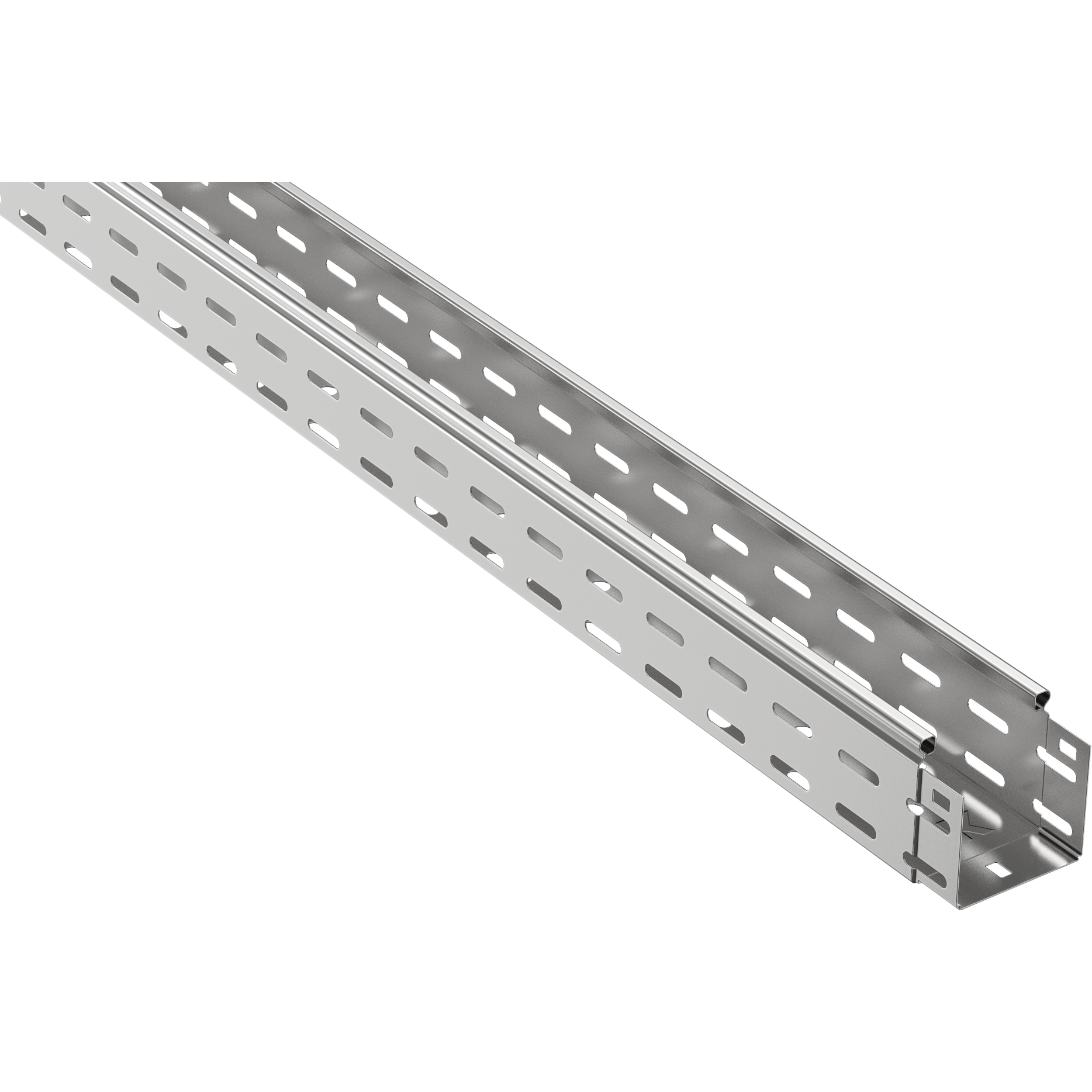 Лоток перфорированный 80х80х3000 толщ. 1,0 мм ИЭК