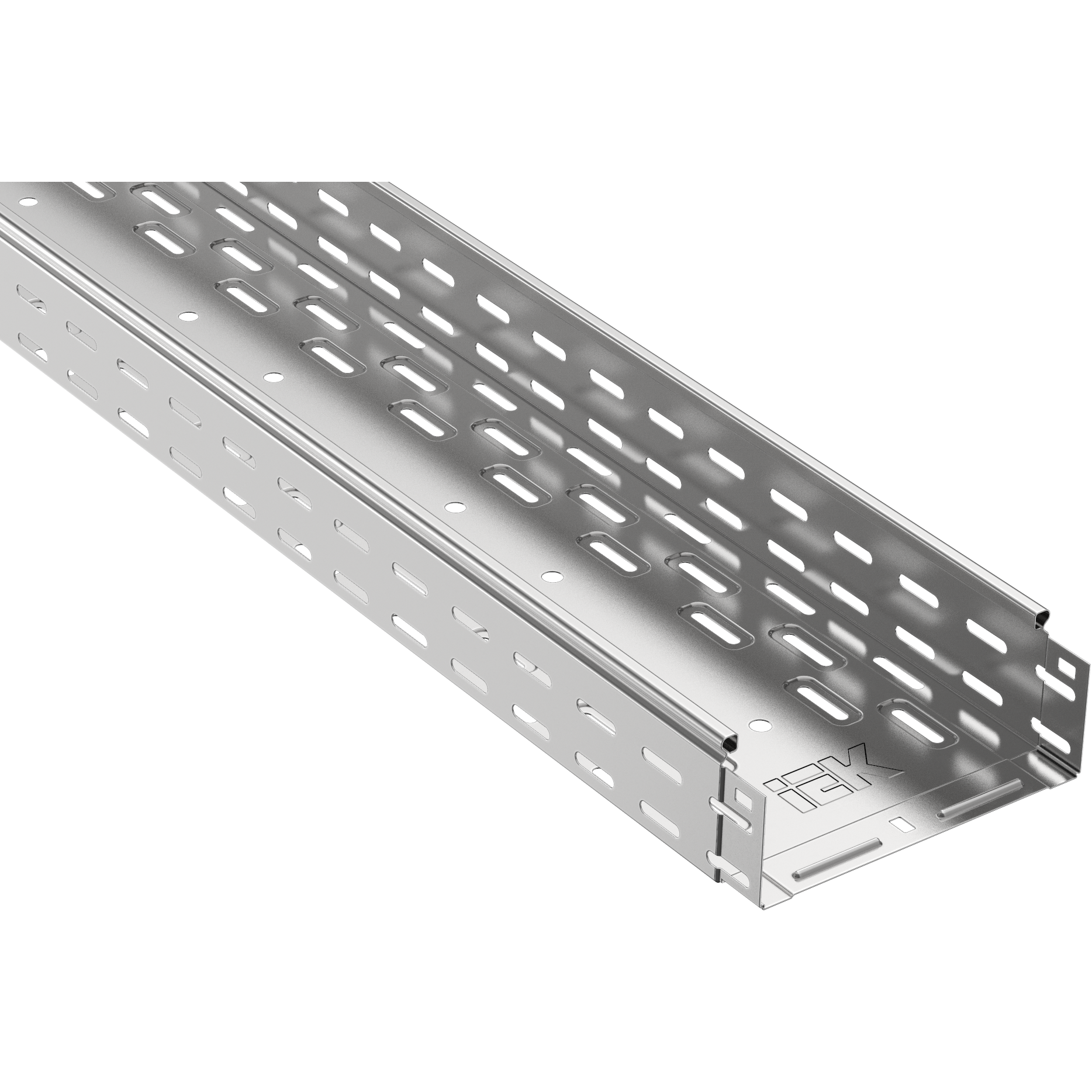 Лоток перфорированный 80х150х3000 толщ. 1,0 мм ИЭК