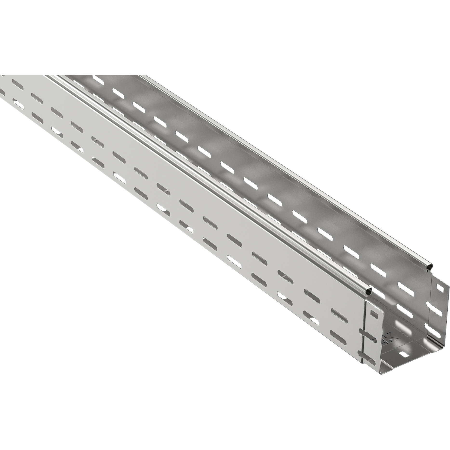 Лоток перфорированный 100х100х3000 толщ. 1,0 мм ИЭК