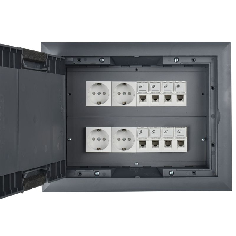 PRIMER Лючок напольный на 24 модуля ONFLOOR 24 IEK