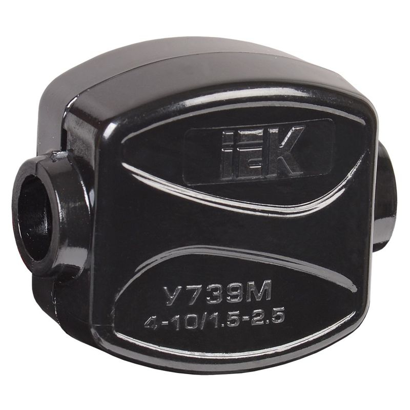 Зажим кабельный ответвительный У-739М (4-10/1,5-2,5мм2) IP20 IEK Зажим кабельный ответвительный У-739М (4-10/1,5-2,5мм2) IP20 IEK