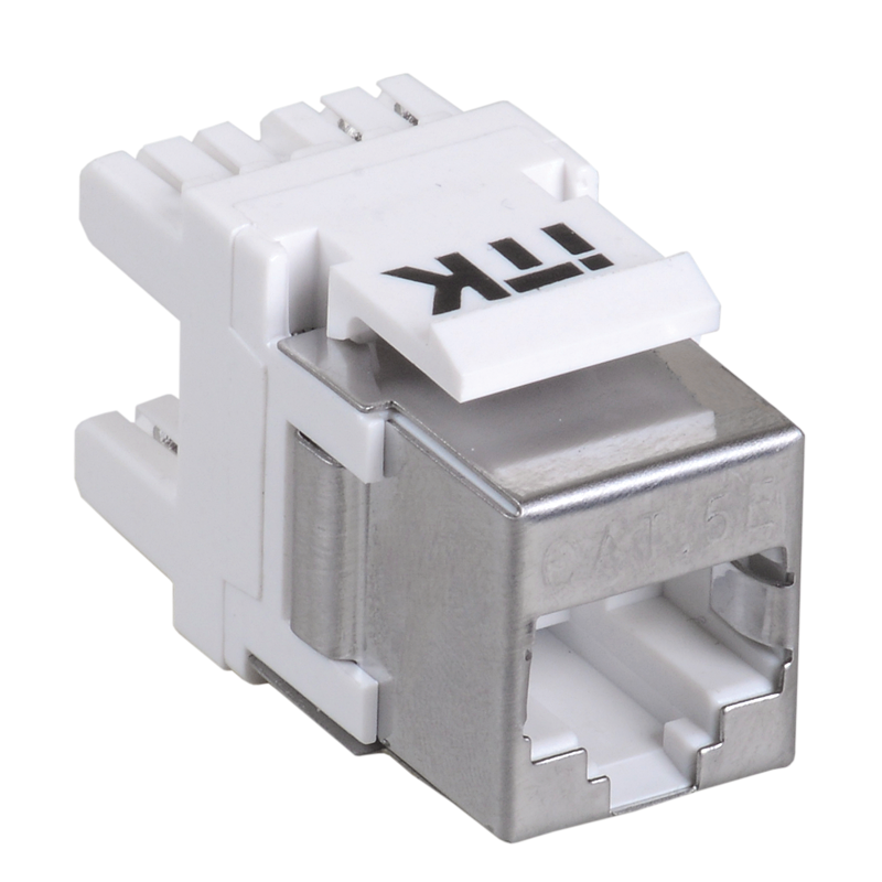 ITK Модуль Keystone Jack кат.5E, FTP, IDC Dual, вертикальная заделка