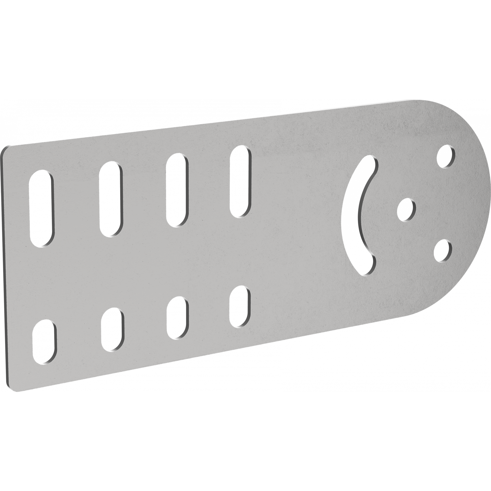 Пластина шарнирного соединения h=80/85мм RAL 9016 IEK