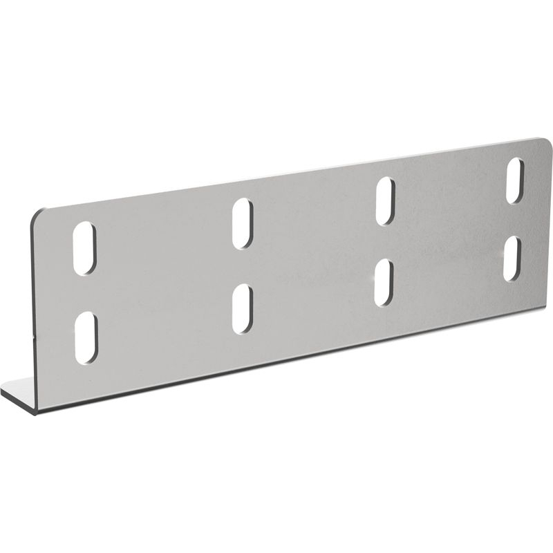 Пластина соединительная усиленная h=80мм 2,0мм RAL 9016 IEK