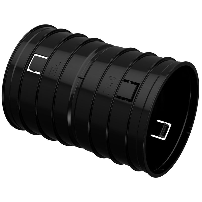 Муфта соединительная для двустенной трубы d=140мм IEK