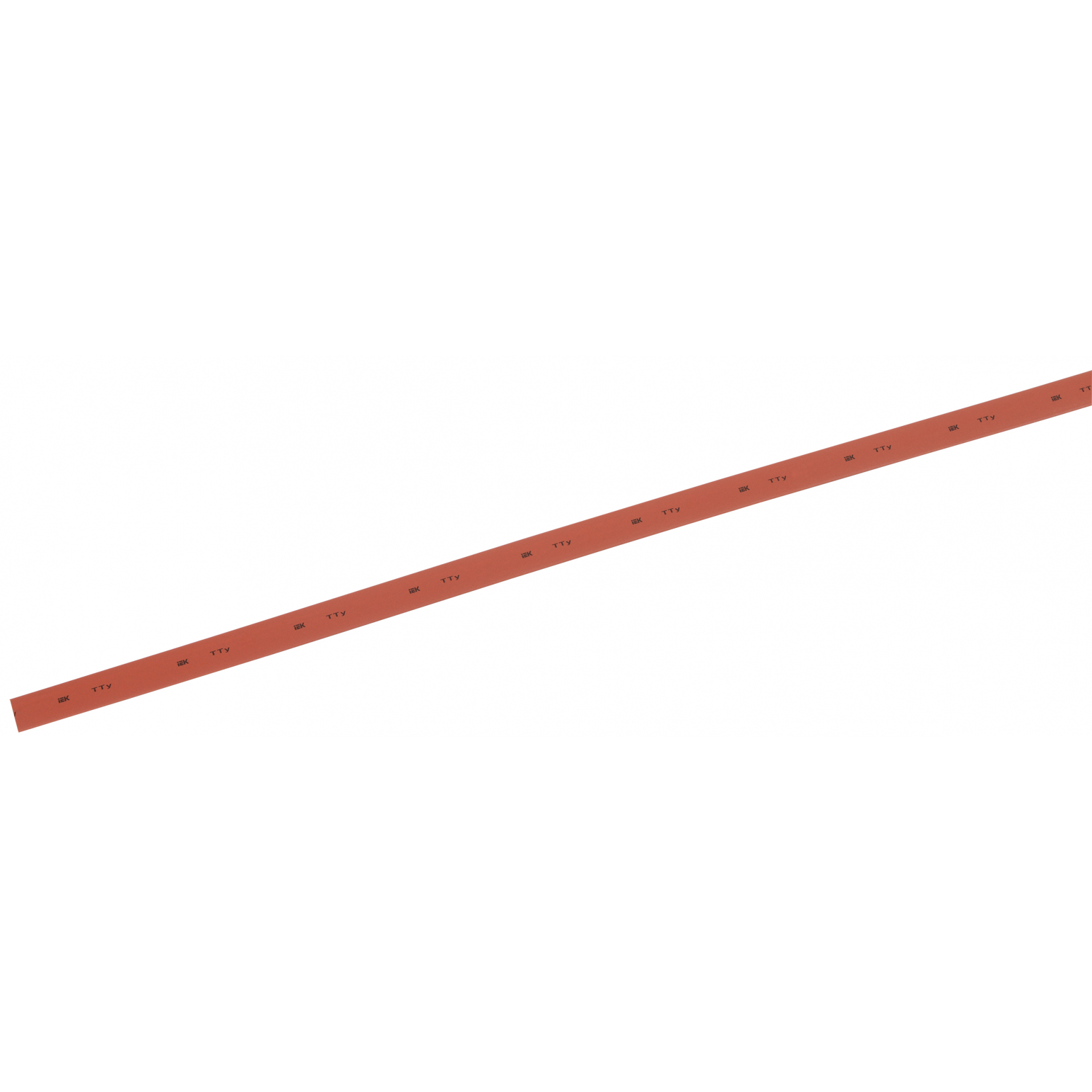 Термоусадочная трубка ТТУ 10/5 красная 100 м/упак-C